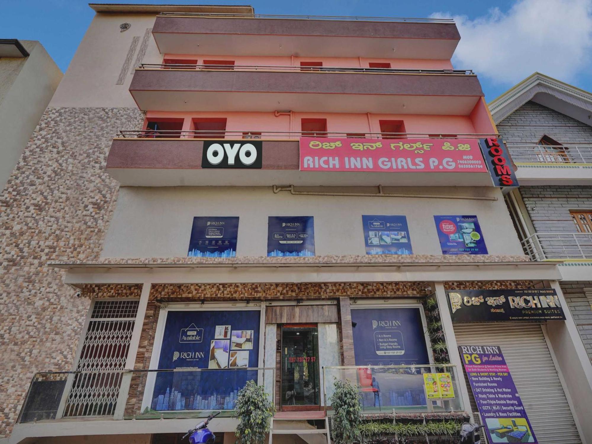 Oyo Flagship Rich Inn Premium Suites Near Nagasandra Metro Station. Bangalore Esterno foto